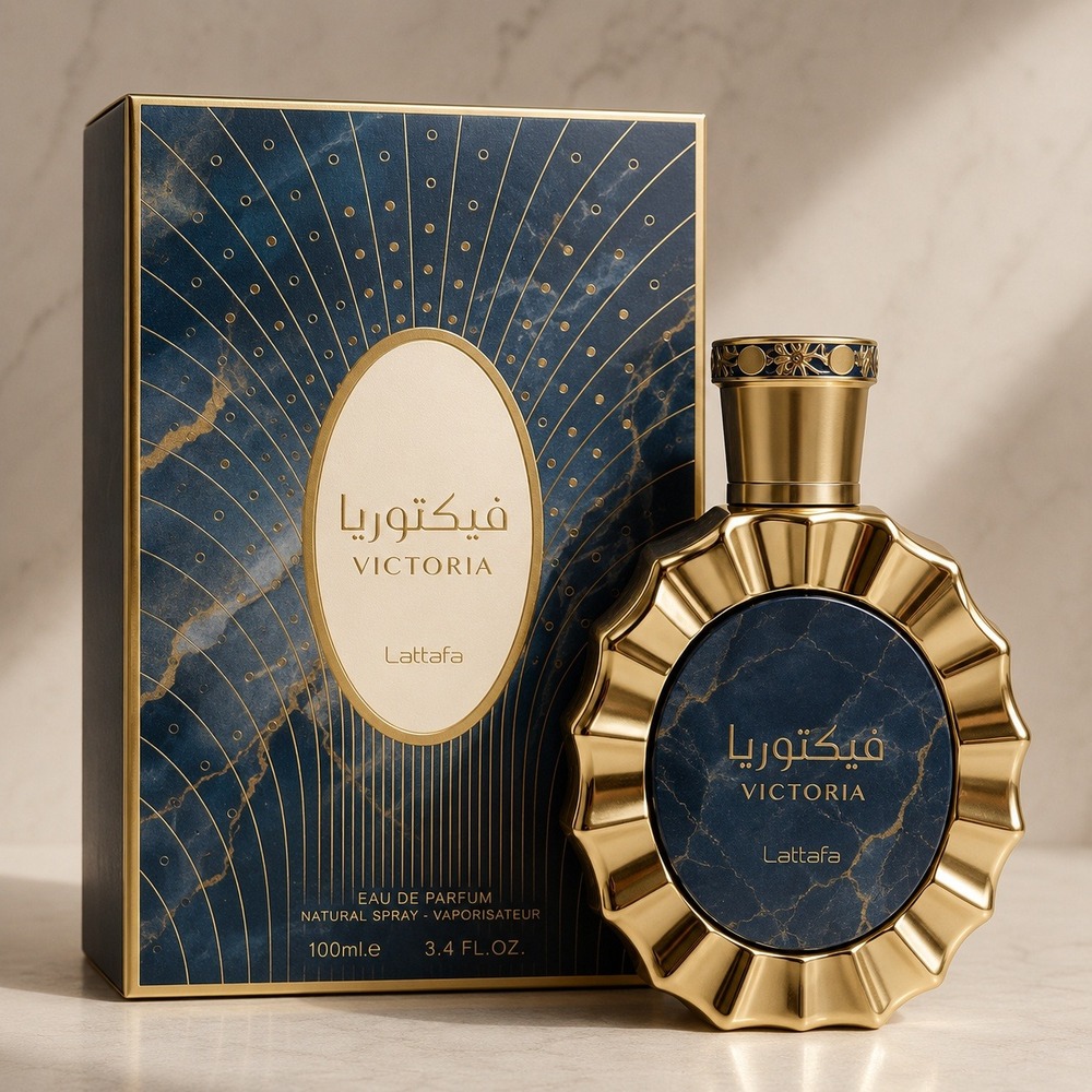 Lattafa Victoria 100ml Eau de Parfum Citrus Vanilla Gourmand Middle Eastern Frag